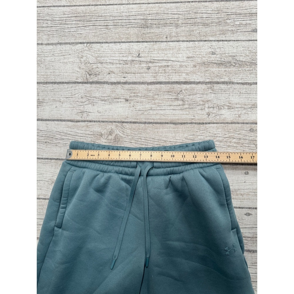 Under Armour Joggers Women's Small Teal Loose Fleece Lined Athletic Training Gym - Picture 3 of 6